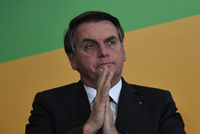 Brazilský prezident Jair Bolsonaro.