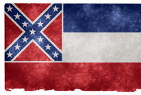 Vlajka Mississippi.
