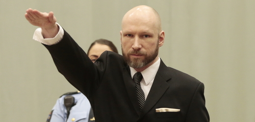 Odsouzený pravicový extremista Anders Behring Breivik.